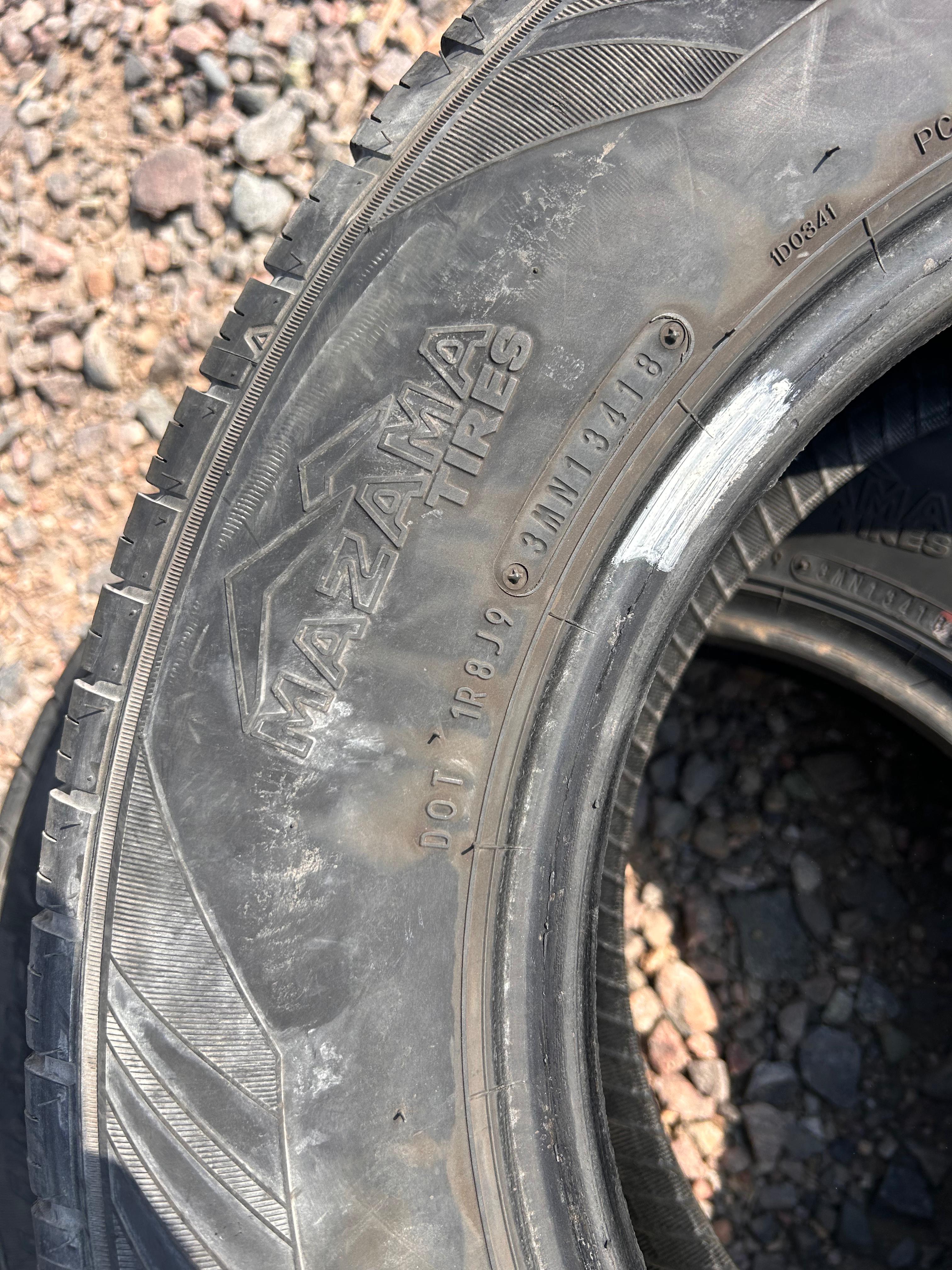 195/70R14 Pair (2 Used Tires) Mazama Luxury Touring Reputation