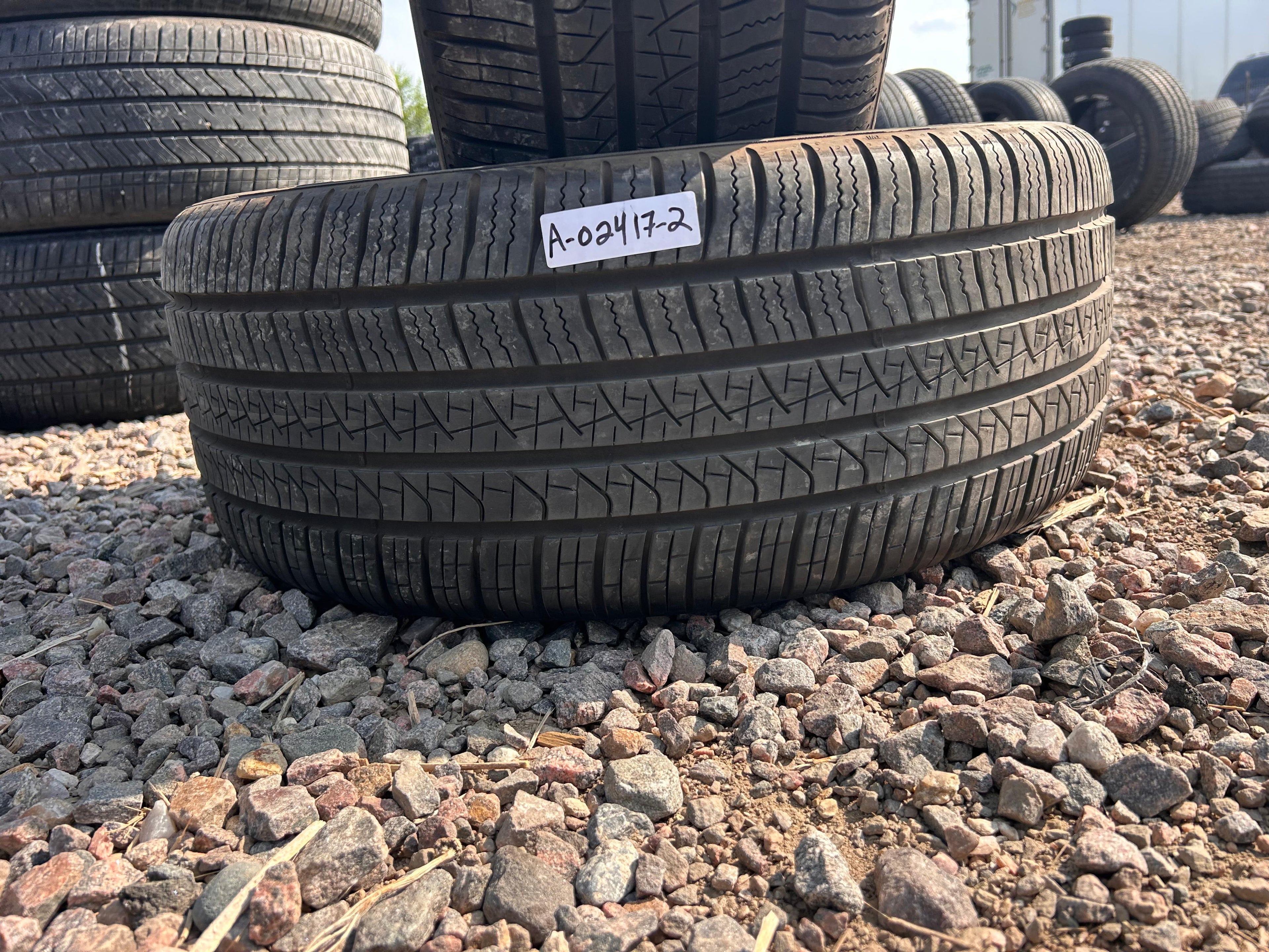 255/40R21 Pair (2 Used Tires) Pirelli Scorpian Zero