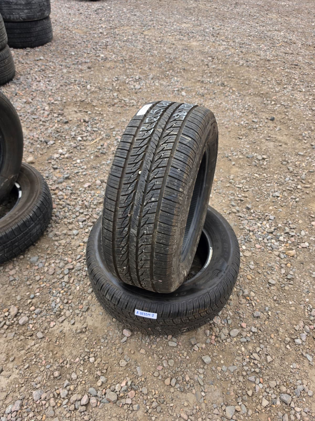 225/60R15 Pair (2 Used Tires) General Altimax RT