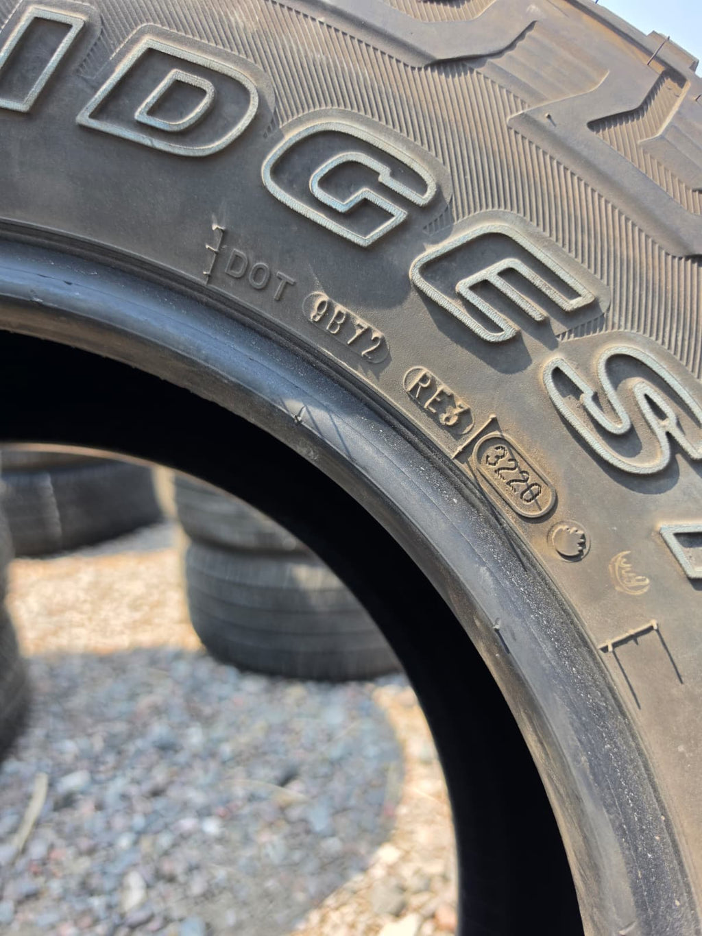 265/70R16 Pair (2 Used Tires) Bridgestone Dueler