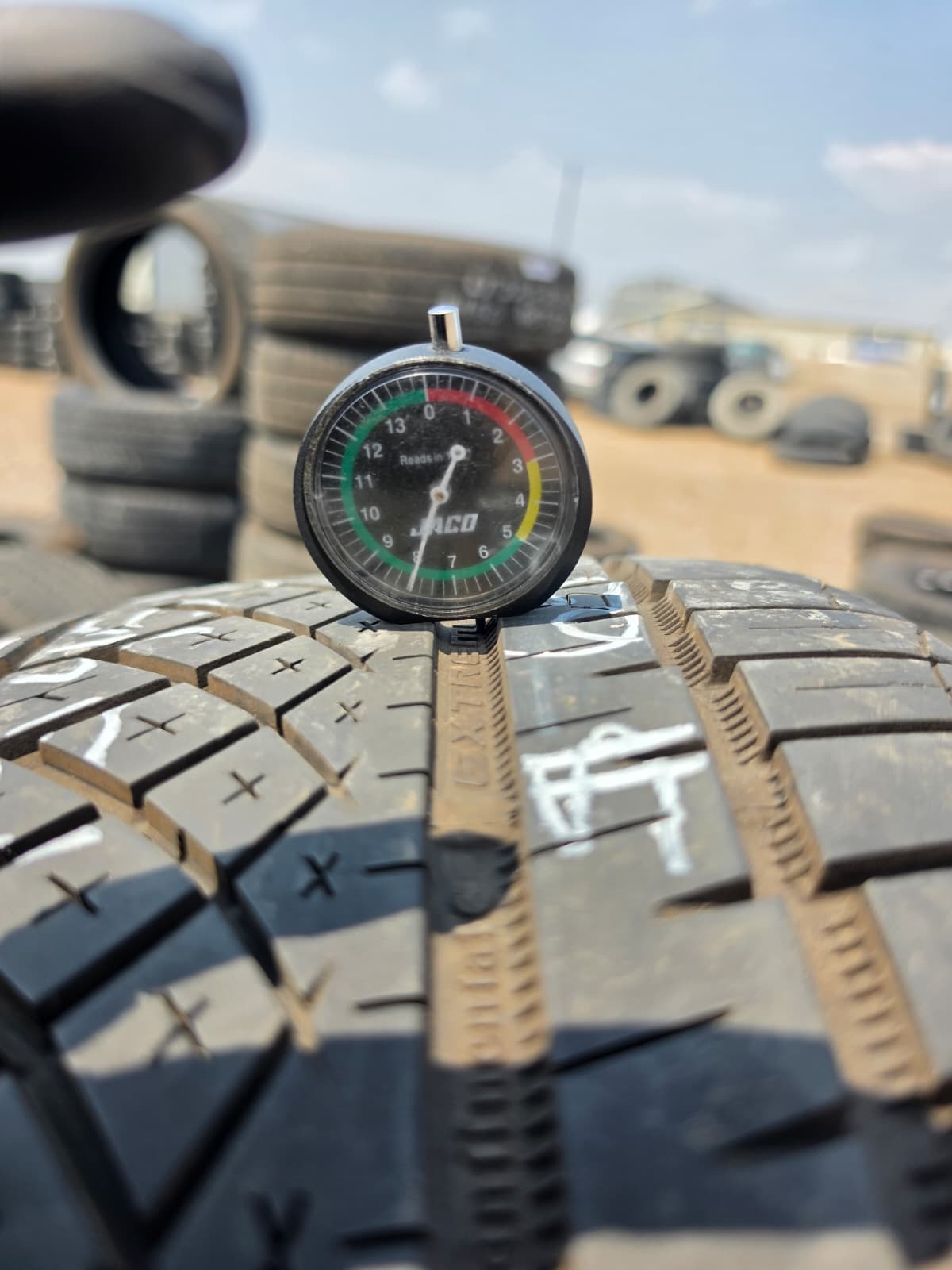 245/40R18 (3 Used Tires) Continental Extreme Contact