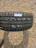 225/60R15 Single (1 Used Tires) Bfgoodrich Radial T/A