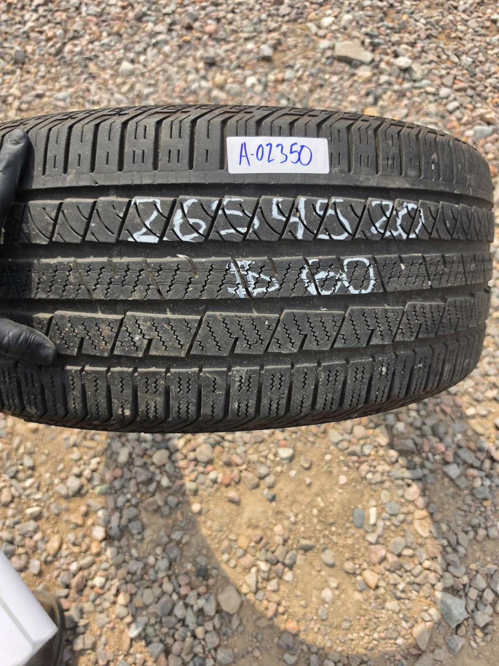 265/45R20 Single (1 Used Tire) Continental CrossContact