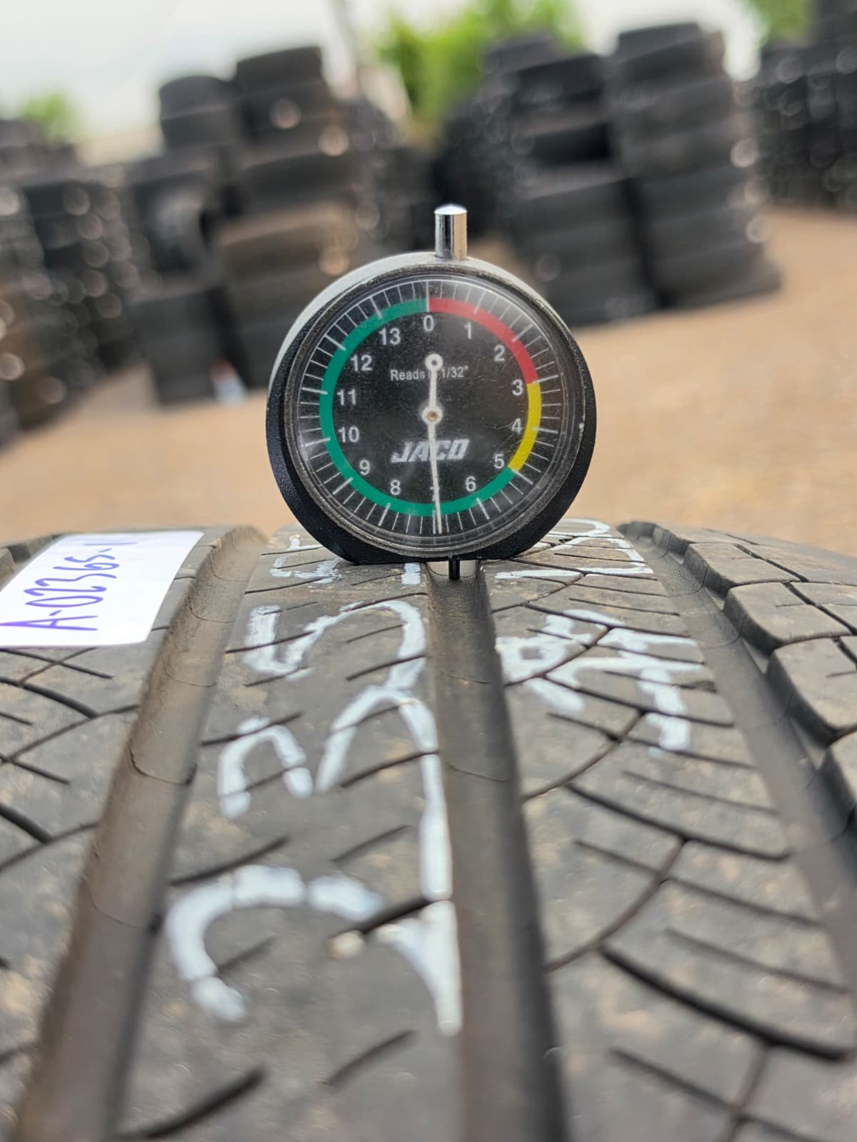 235/55R19 Pair (2 Used Tires) Michelin Latitude Tour