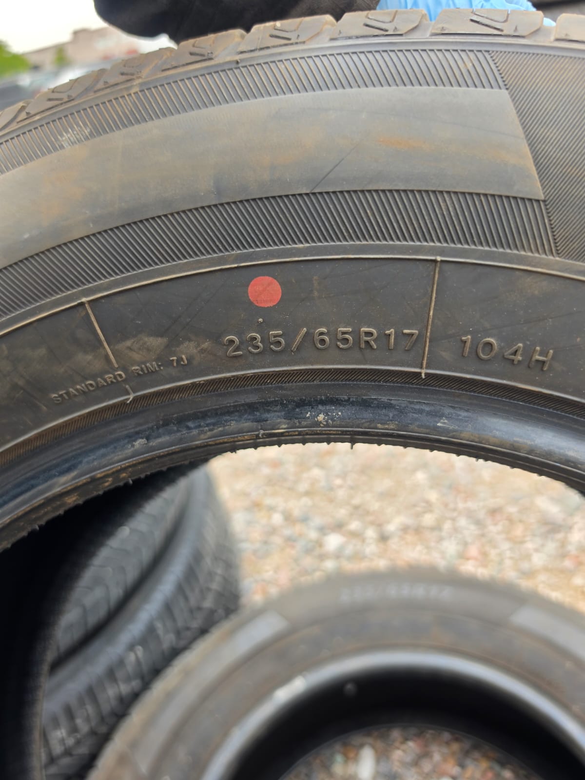 235/65R17 Pair (2 Used Tires) BlackHawk Agility SUV