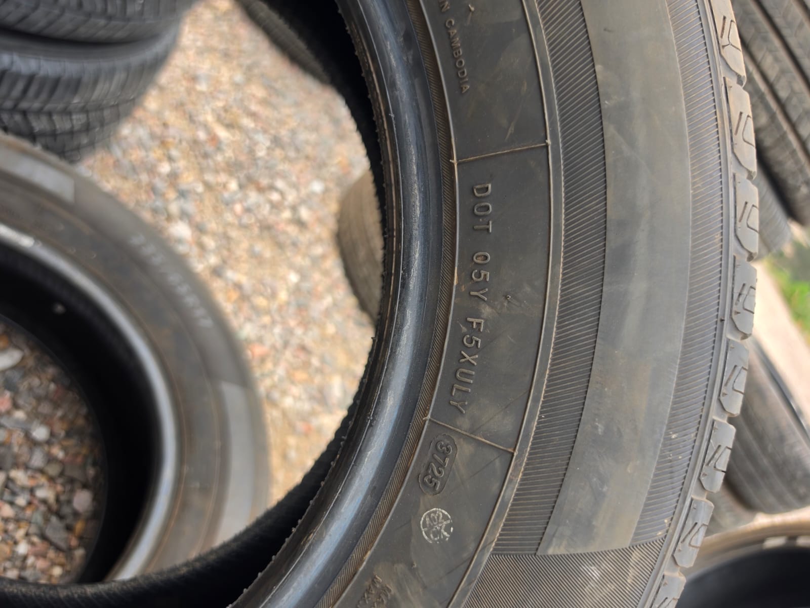 235/65R17 Pair (2 Used Tires) BlackHawk Agility SUV