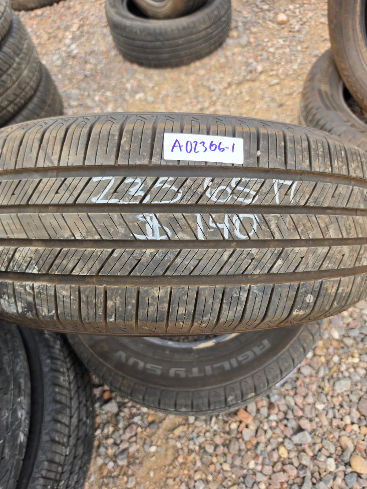 235/65R17 Pair (2 Used Tires) BlackHawk Agility SUV