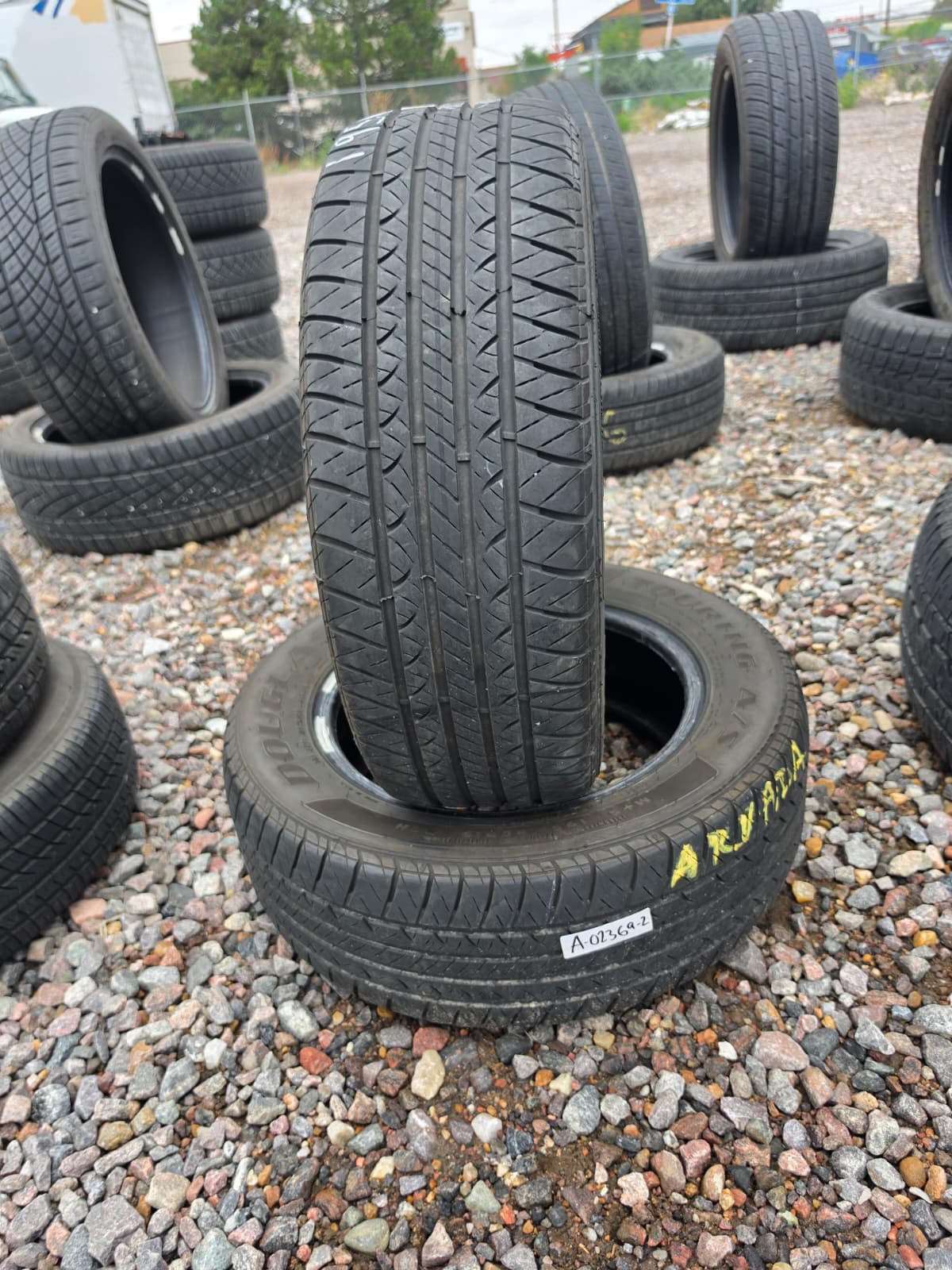 195/60R15 Pair (2 Used Tires) Douglas Touring