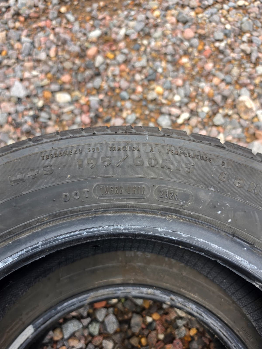 195/60R15 Pair (2 Used Tires) Douglas Touring