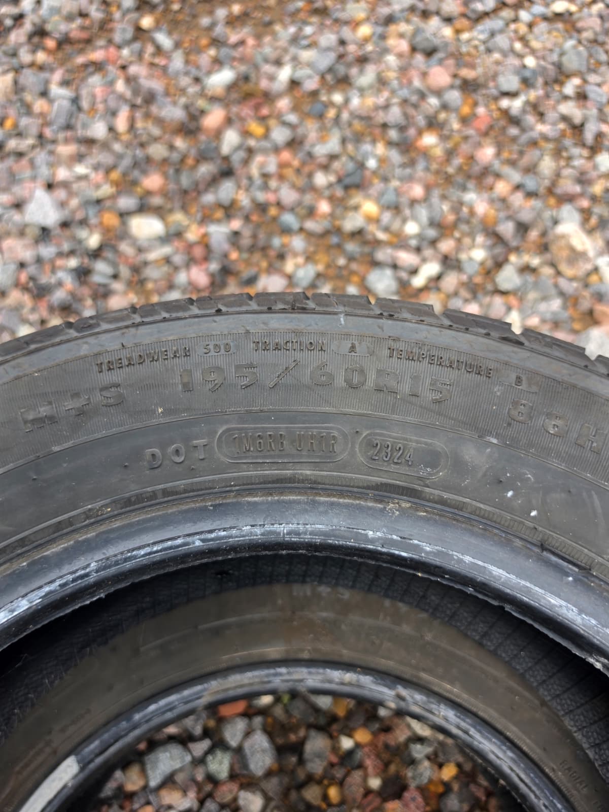 195/60R15 Pair (2 Used Tires) Douglas Touring