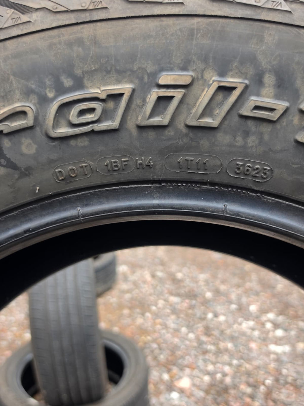 265/70R18 Set (4 Used Tires) Bfgoodrich Trail Terrain