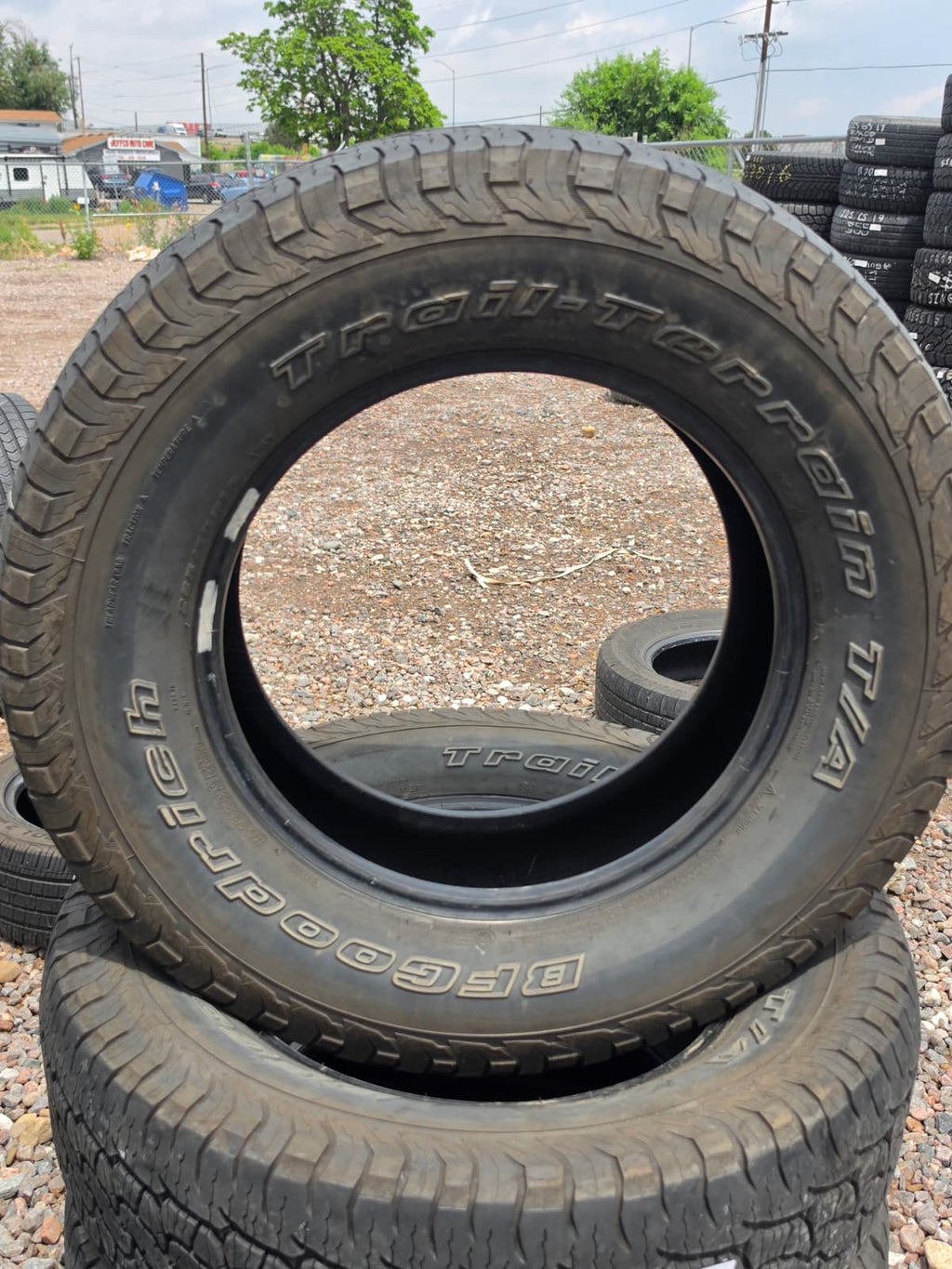 265/70R18 Set (4 Used Tires) Bfgoodrich Trail Terrain