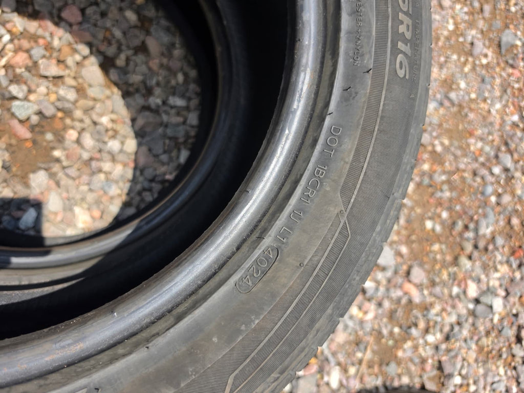 215/55R16 Pair (2 Used Tires)Laufenn G Fit AS