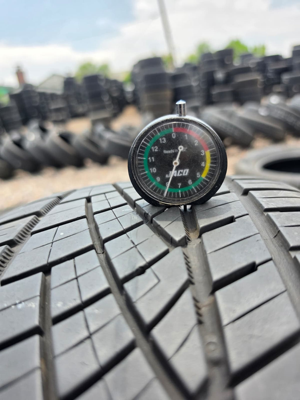 245/45R20 Pair (2 Used Tires) Continental Extreme Contact