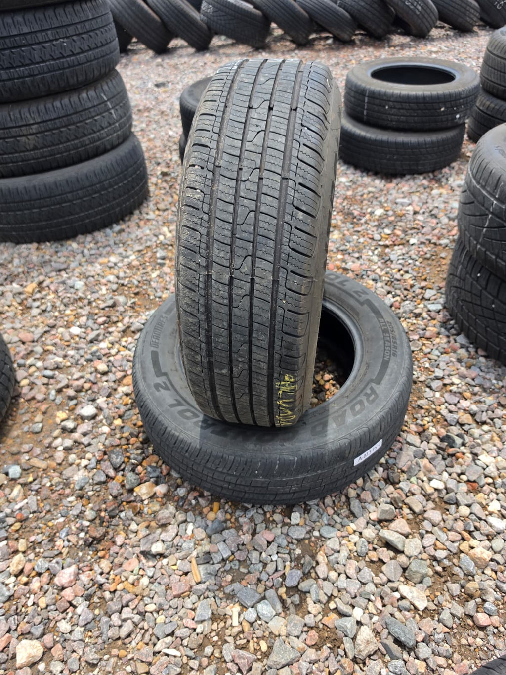 205/65R16 Pair (2 Used Tires) Dean Tires Road Control