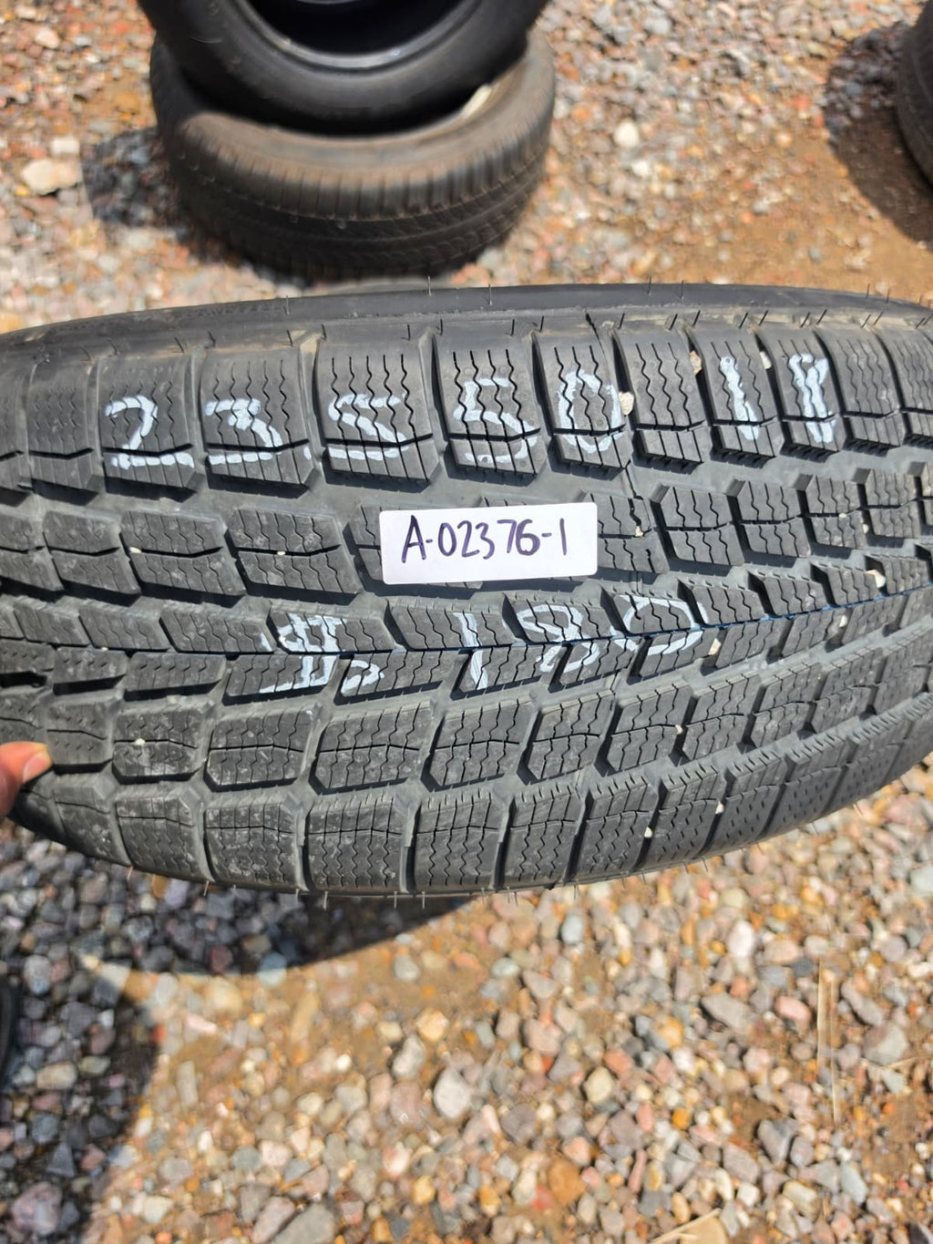235/50R18 Pair (2 Used Tires) Firestone WeatherGrip