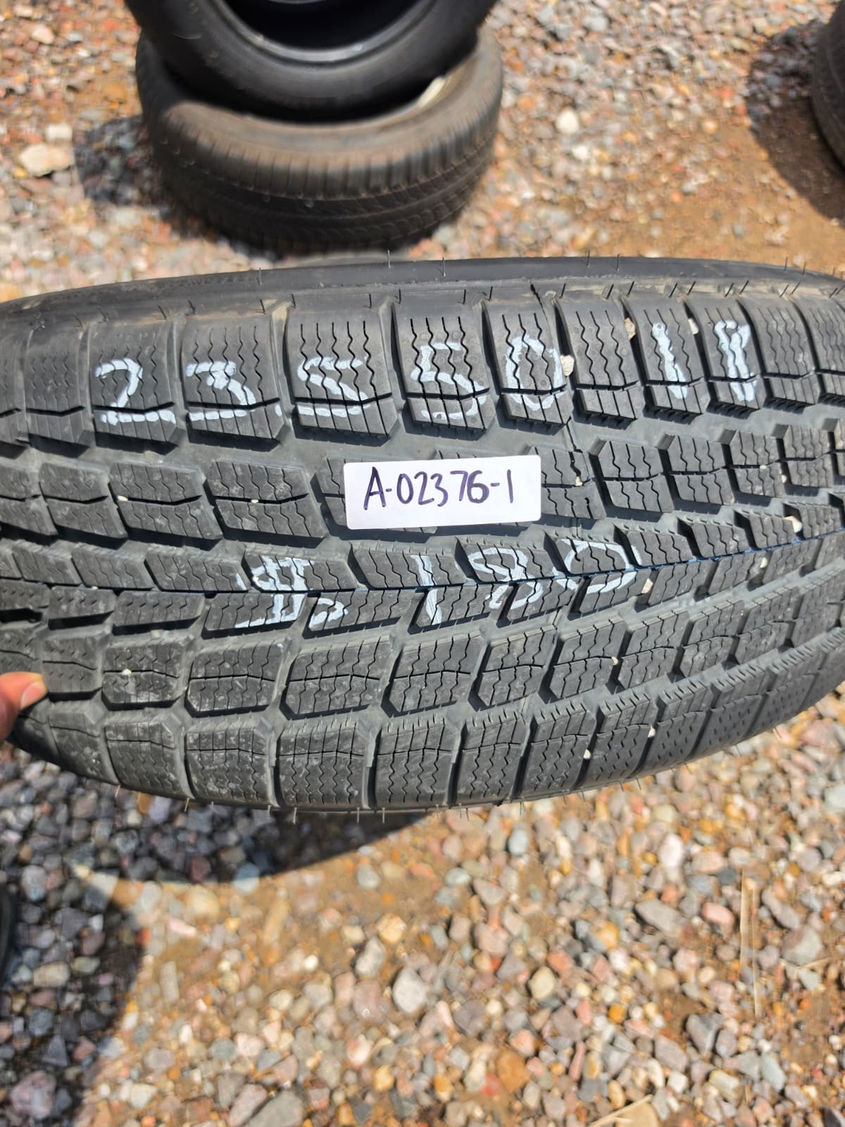 235/50R18 Pair (2 Used Tires) Firestone WeatherGrip