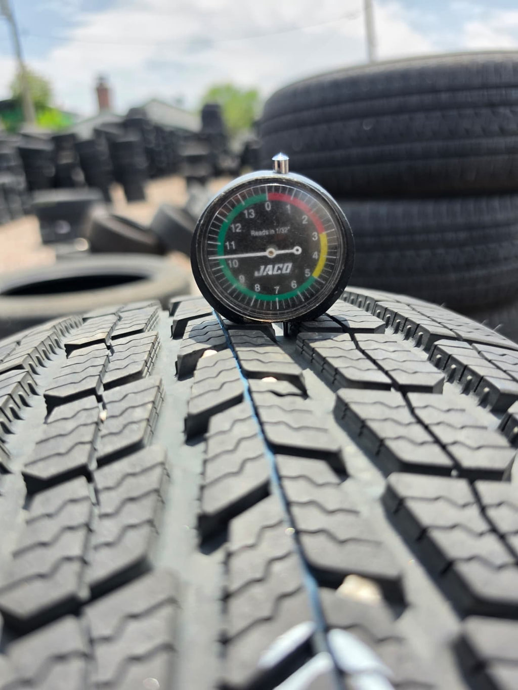 235/50R18 Pair (2 Used Tires) Firestone WeatherGrip