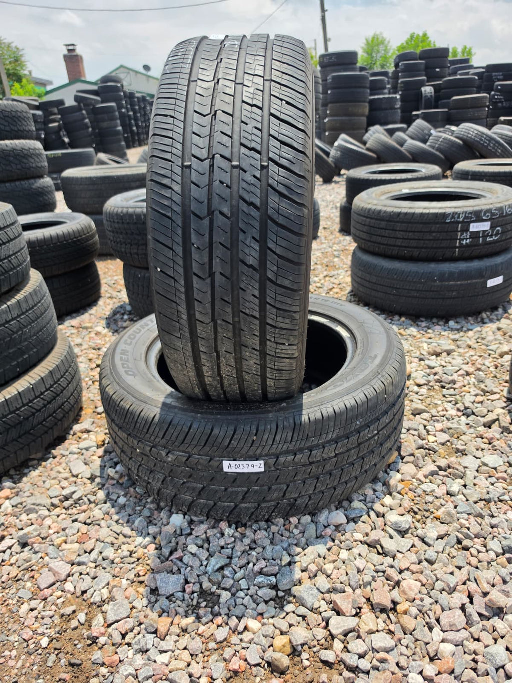 255/55R19 Pair (2 Used Tires) Toyo Open Country