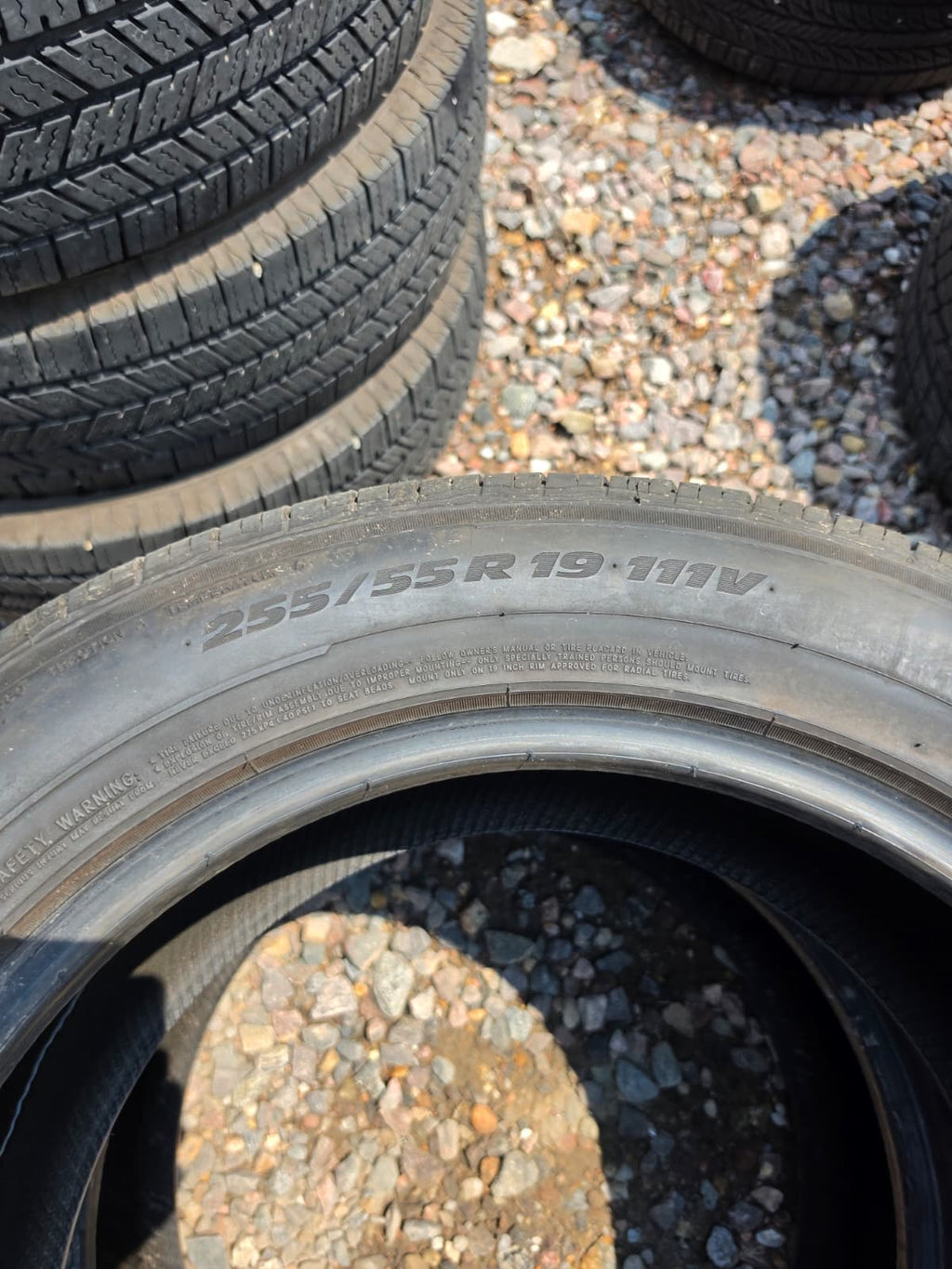 255/55R19 Pair (2 Used Tires) Toyo Open Country