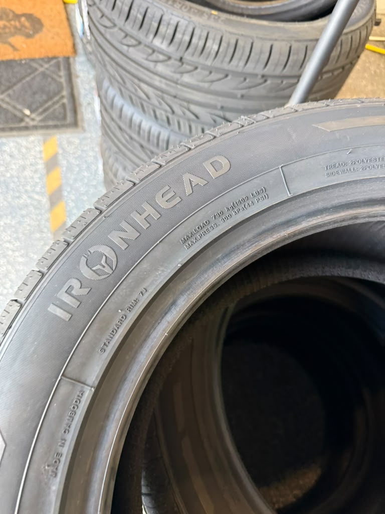 225/55R17 Set (4 Brand New Tires!!) Ironhead Reflex H01