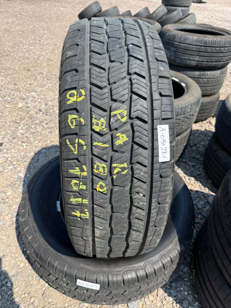 265/70R17 Pair (2 Used Tires) Big O AT Big Foot