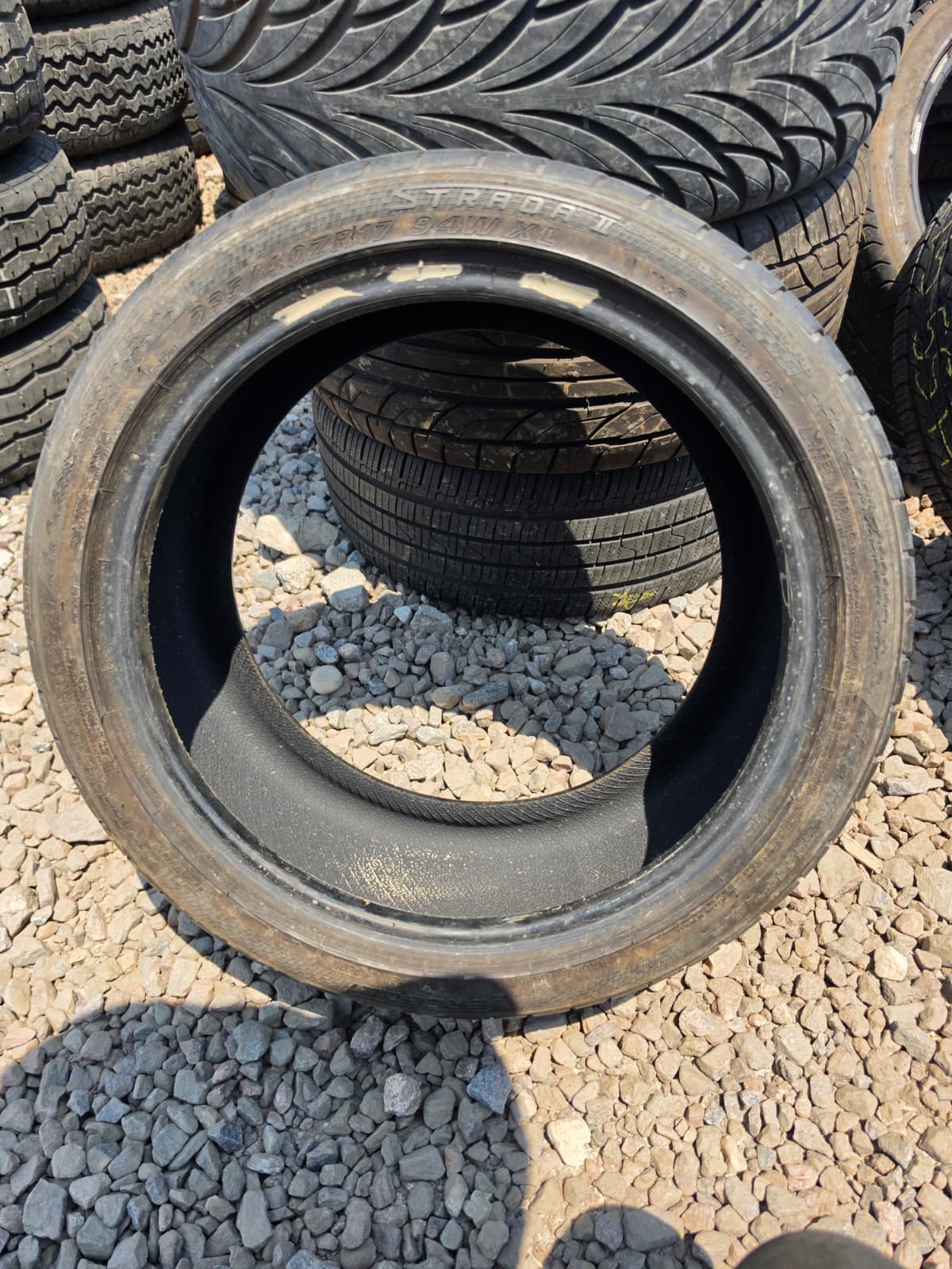 235/40R17 Single (1 Used Tire) Vercelli Strada