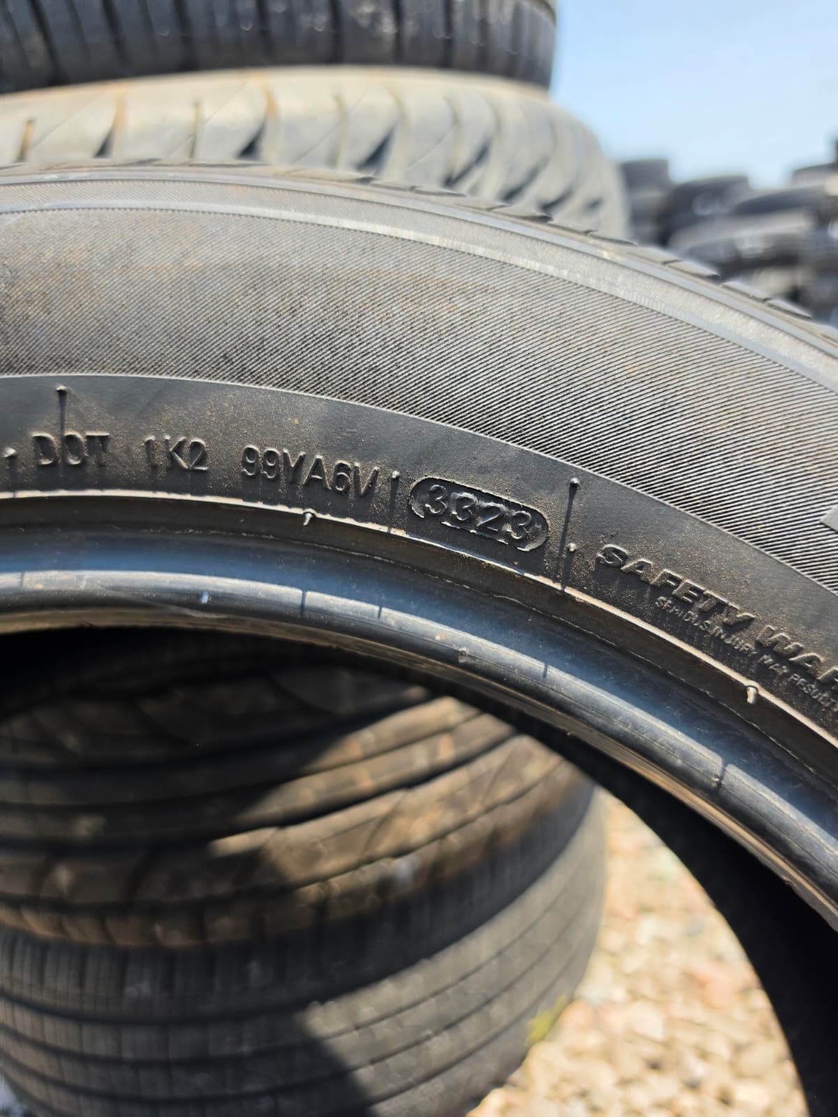 215/55R17 Single (1 Used Tire) Superdrive
