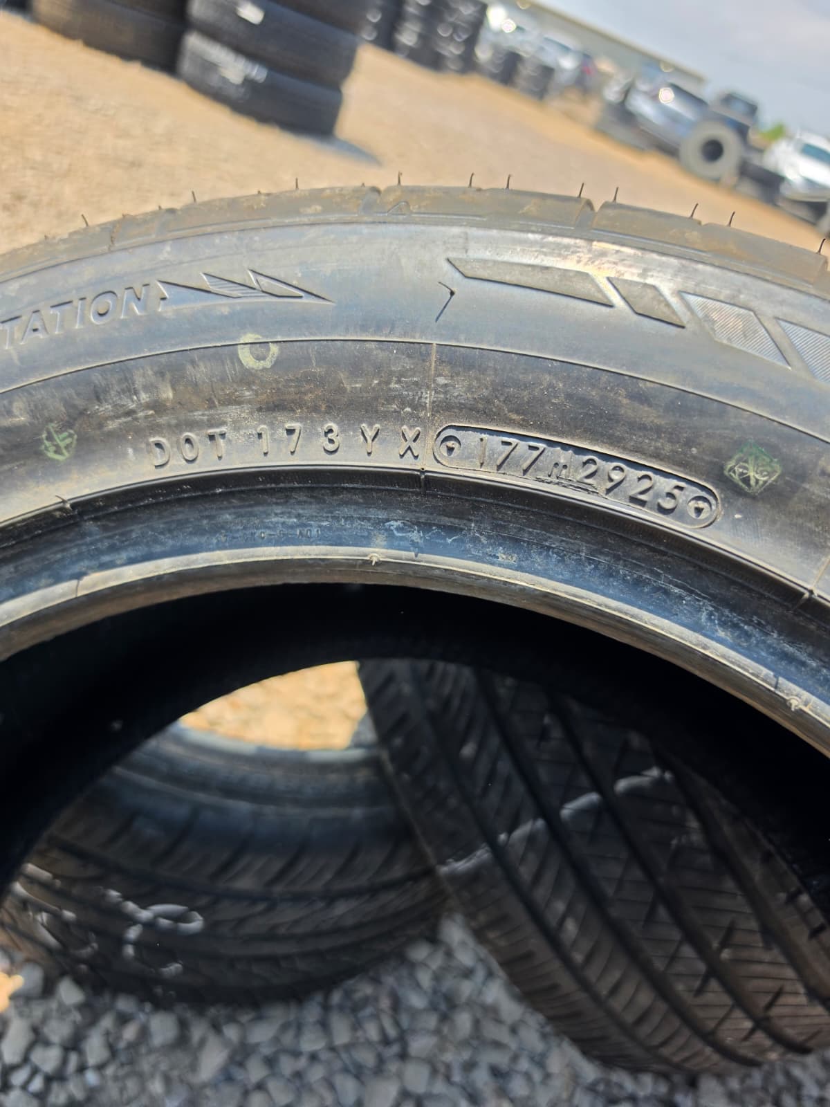 255/50R17 Single (1 Used Tire) Nitto NT555