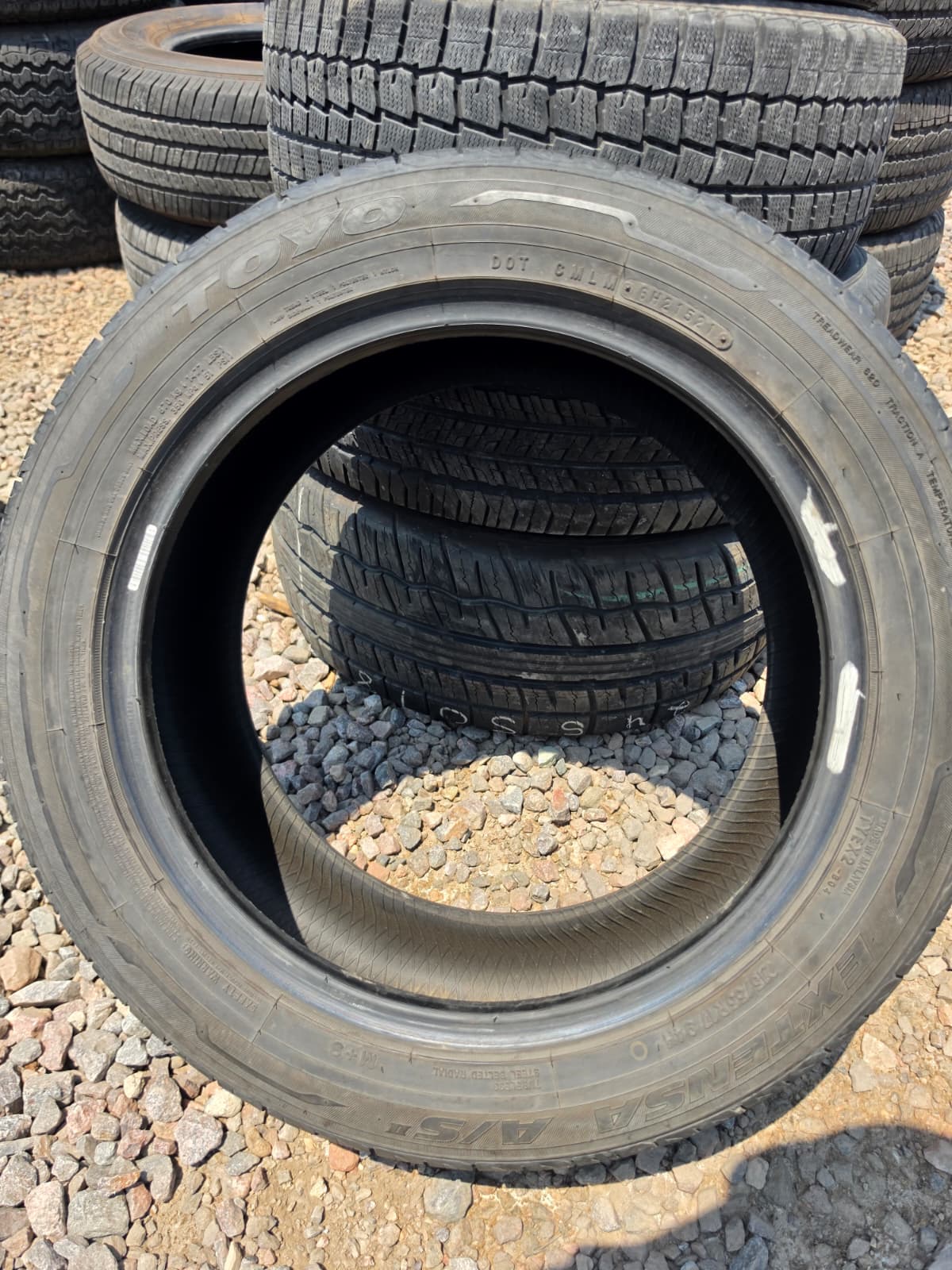 215/55R17 Single (1 Used Tire) Toyo Extensa