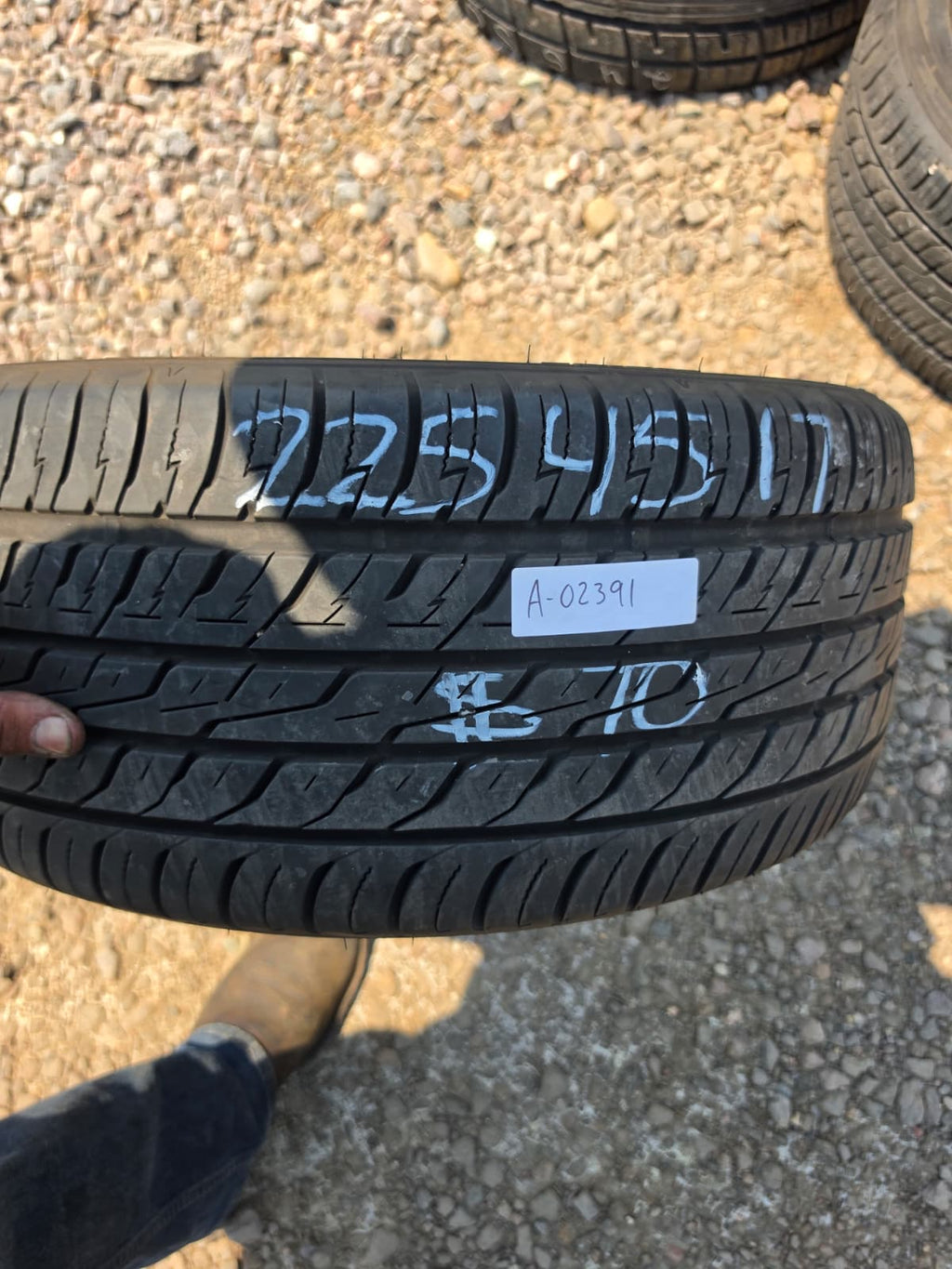 225/45R17 Pair (2 Used Tires) Ironman Imove Gen 3