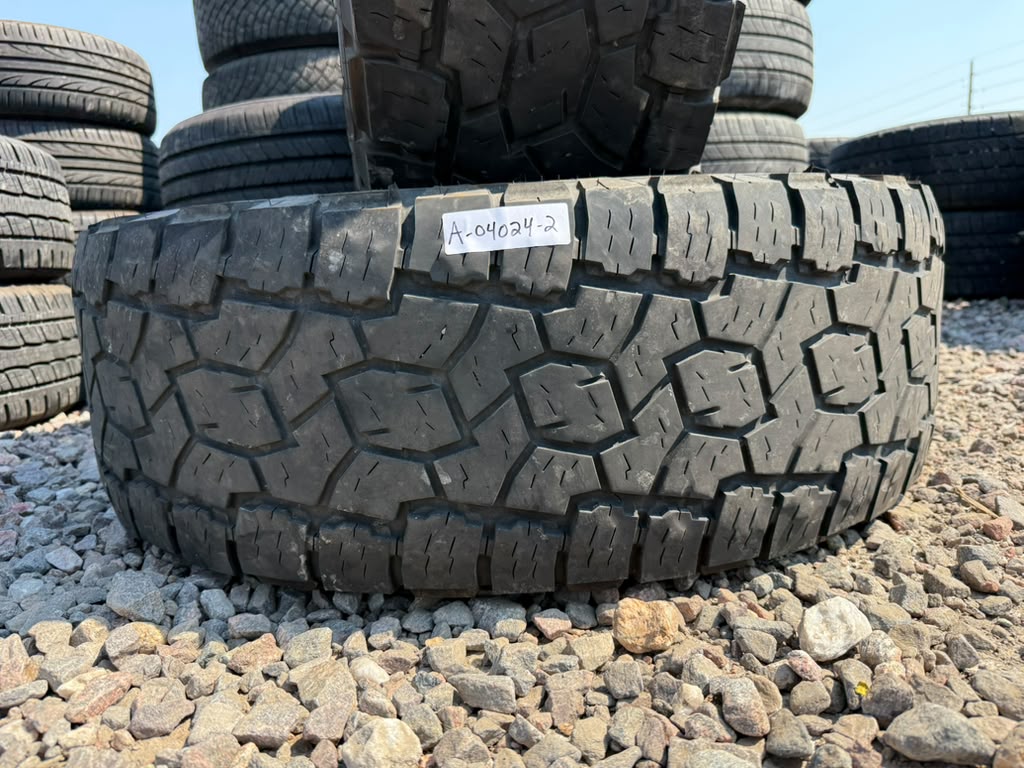 LT37X12.50R18 Pair (2 Used Tires) Toyo Open Country AT3