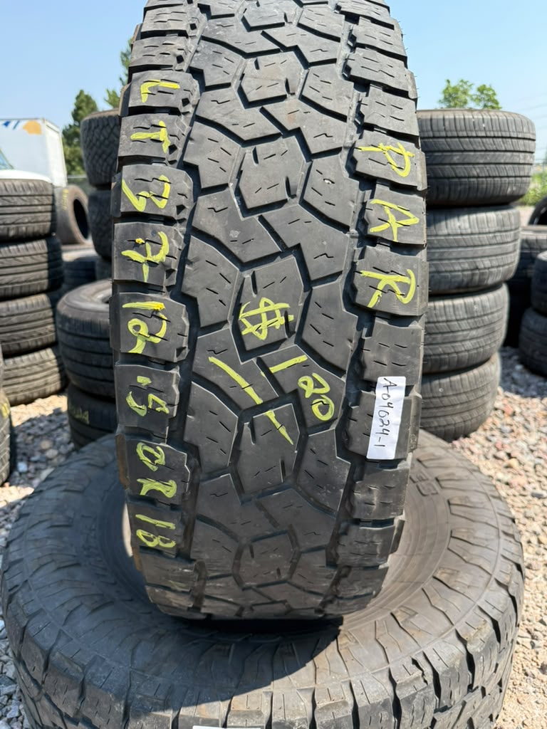 LT37X12.50R18 Pair (2 Used Tires) Toyo Open Country AT3