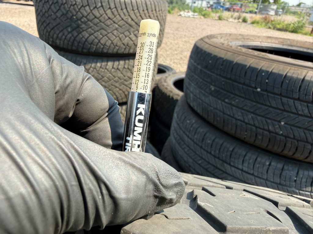 LT37X12.50R18 Pair (2 Used Tires) Toyo Open Country AT3