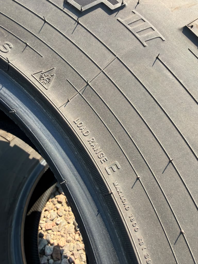 LT37X12.50R18 Pair (2 Used Tires) Toyo Open Country AT3