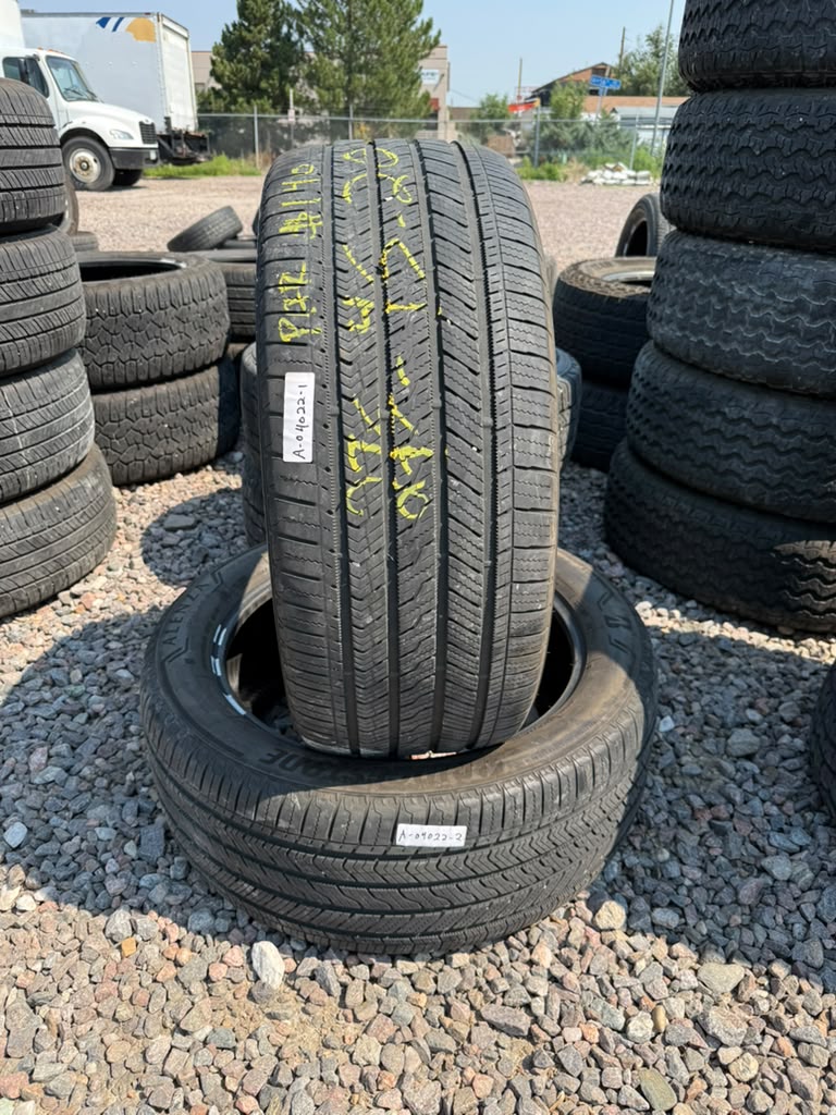 275/45R20 Pair (2 Used Tires ) Bridgestone Alenza sport AS02