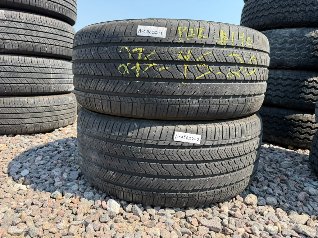 275/45R20 Pair (2 Used Tires ) Bridgestone Alenza sport AS02