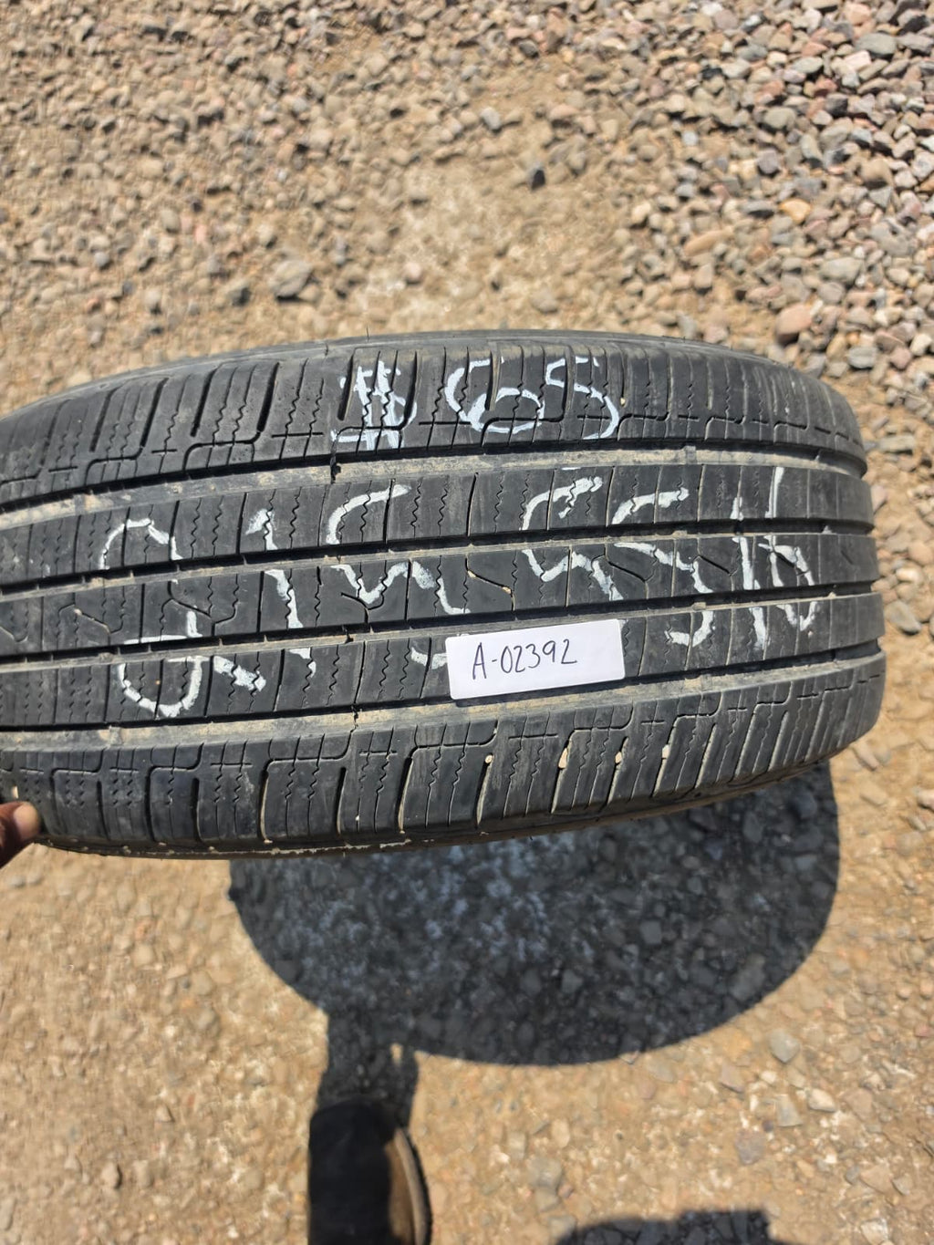 215/55R16 Single (1 Used Tire) Dean Tires Road Control 2