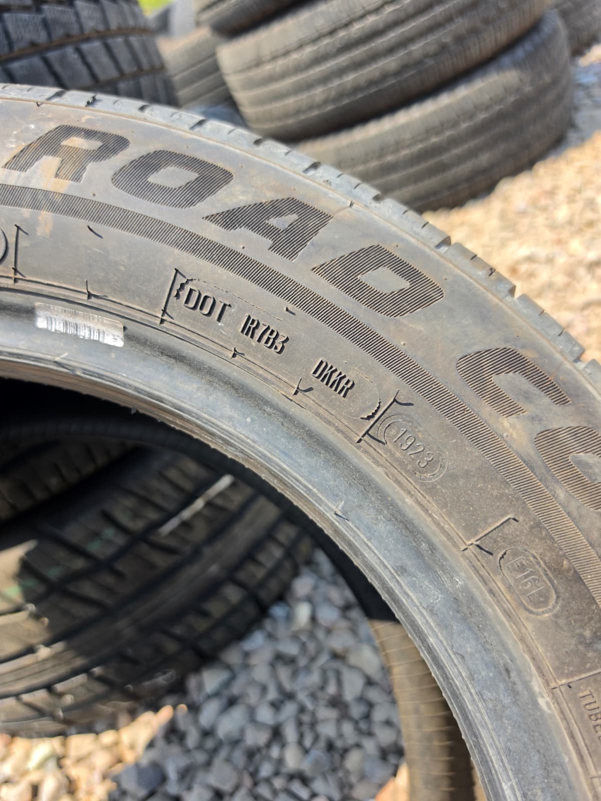 215/55R16 Single (1 Used Tire) Dean Tires Road Control 2
