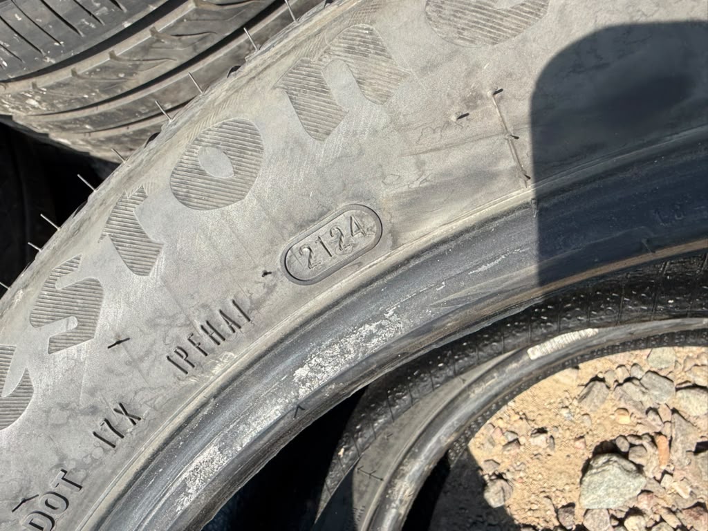 235/50R18 Pair (2 Used Tires) Firestone Fire Hawk