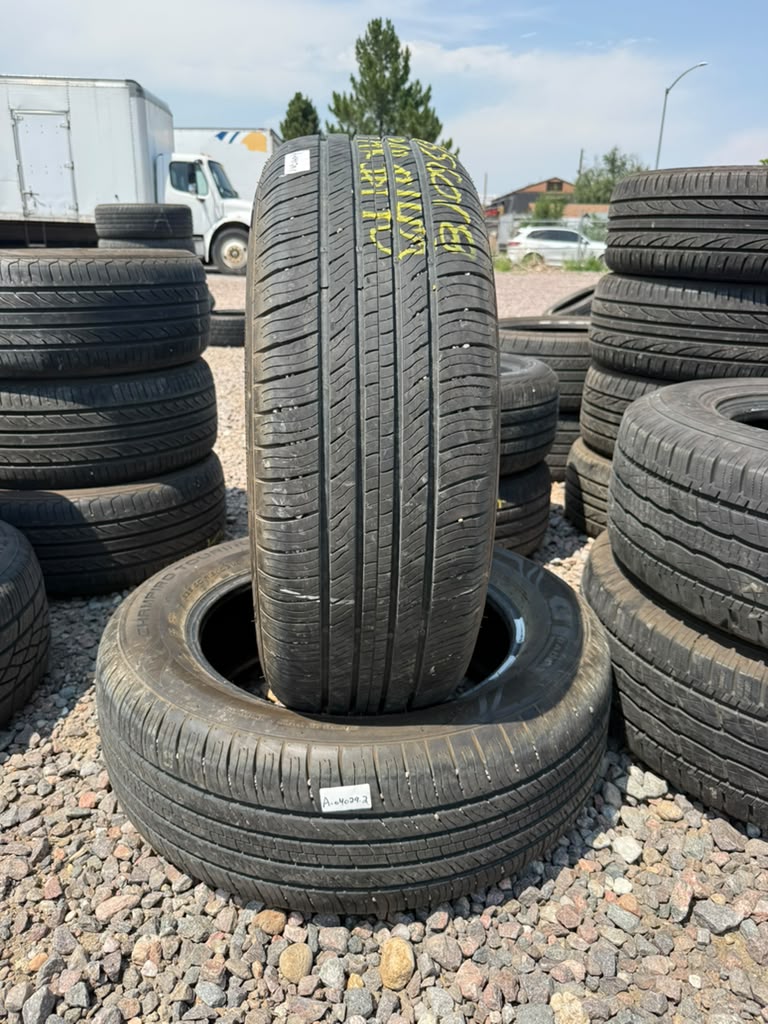 235/60R18 Pair (2 Used Tires) GT Radial Champiro Touring