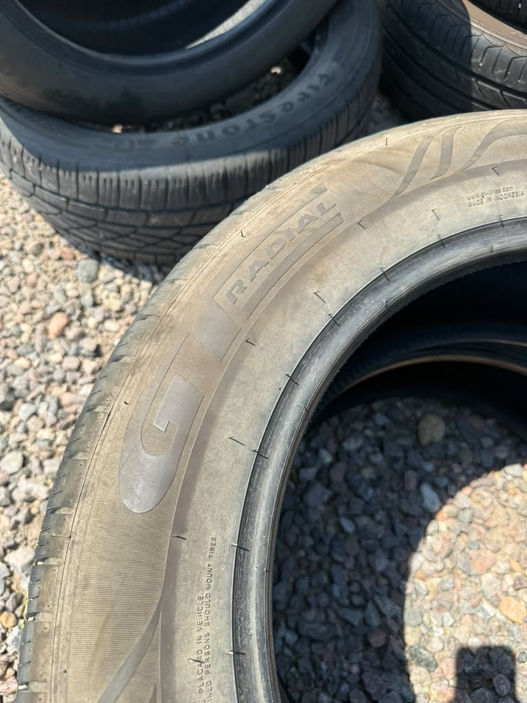 235/60R18 Pair (2 Used Tires) GT Radial Champiro Touring