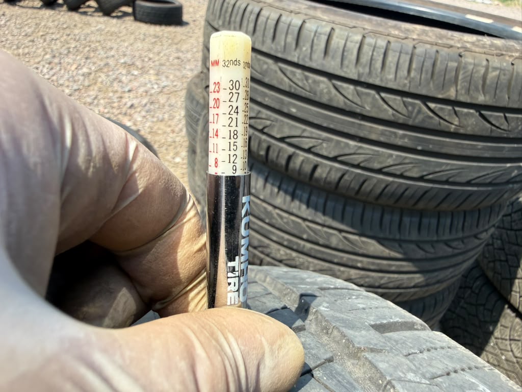 255/65R17 Pair (2 Used Tires) General Grabber HT5
