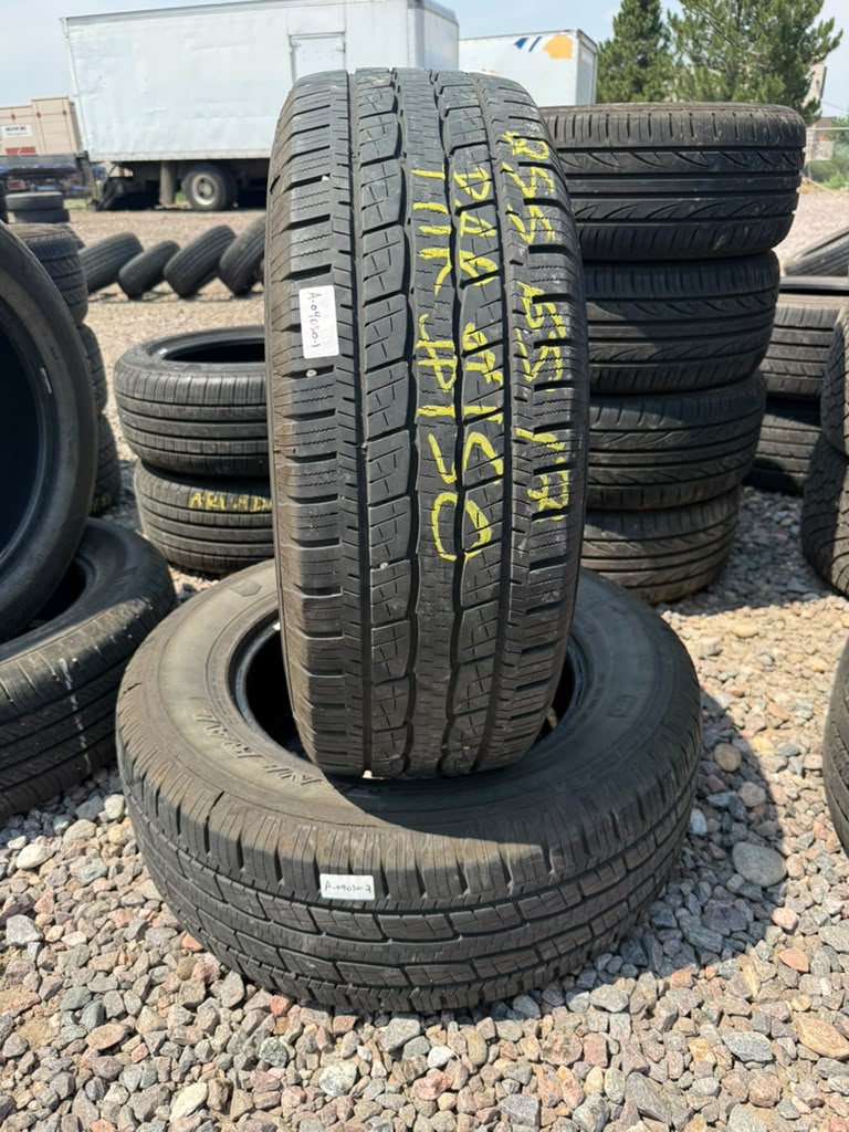 255/65R17 Pair (2 Used Tires) General Grabber HT5