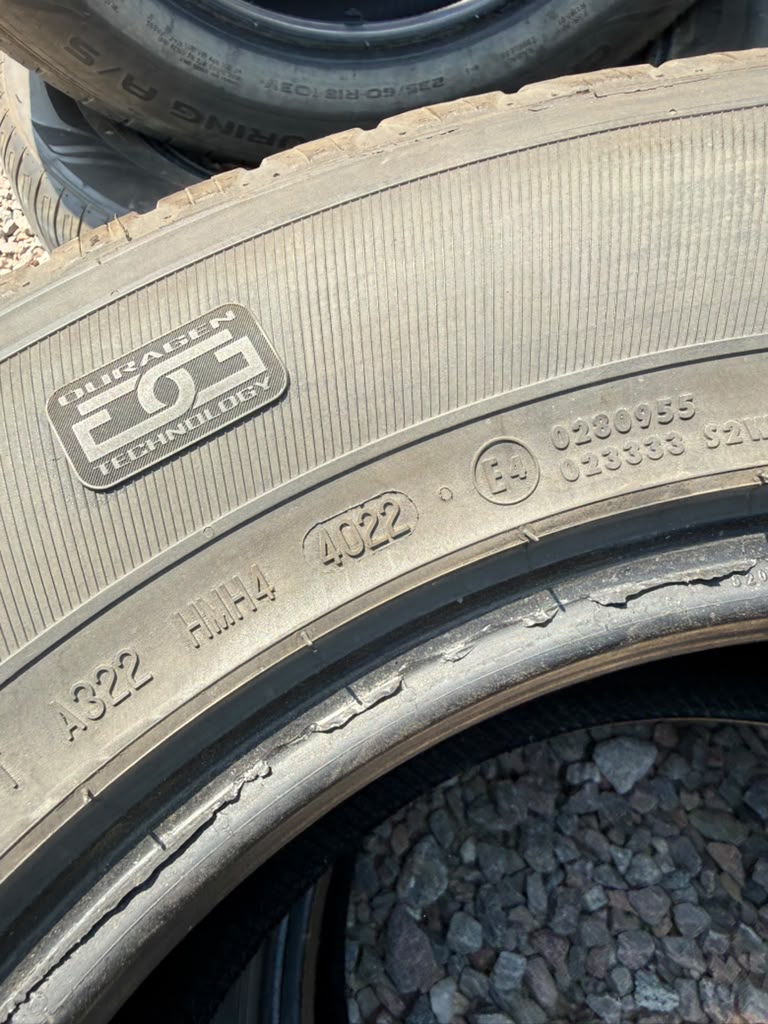 255/65R17 Pair (2 Used Tires) General Grabber HT5