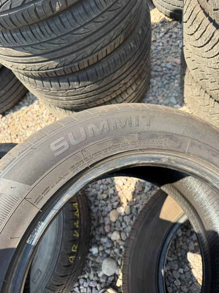 255/55R18 Pair (2 Used Tires) Summit Trail Climber