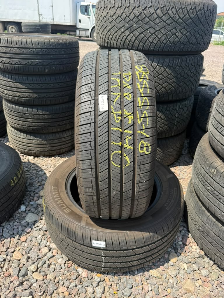 255/55R18 Pair (2 Used Tires) Summit Trail Climber