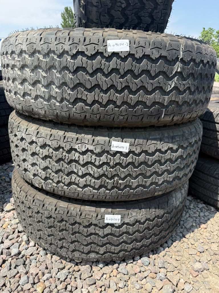 265/70R18 Set (4 Used Tires) Goodyear Wrangler Territory ATS