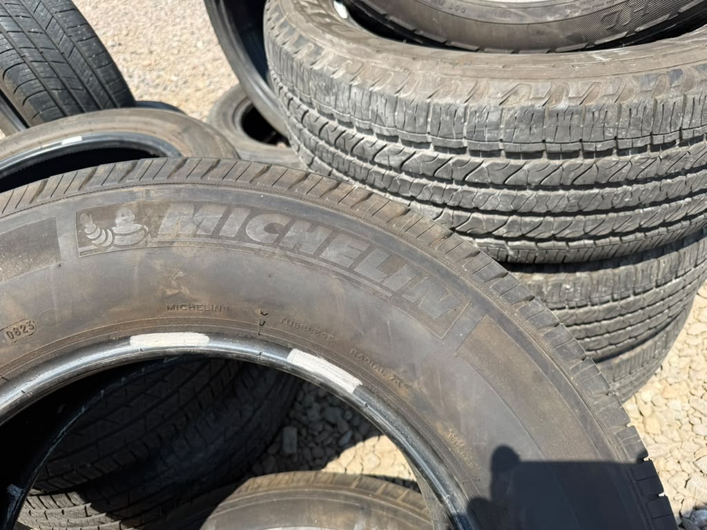 255/70R18 Pair (2 Used Tires) Michelin LtX MS2