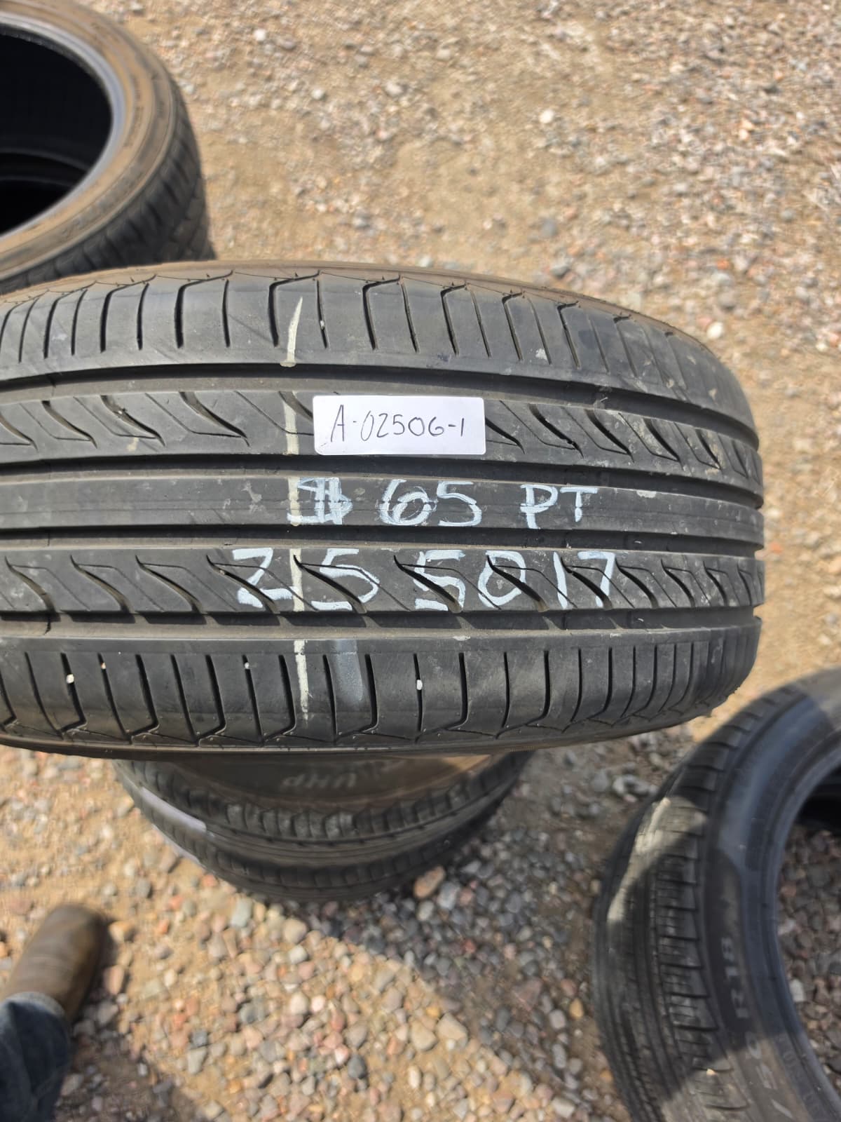 215/50R17 (3 Used Tires) Sentury Uhp